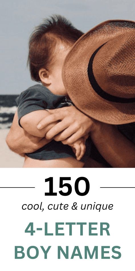 young boy and father playing on a beach Four Letter Boy Names, 4 Letter Boy Names, 4 Letter Names, Letter Names, Boy Name, Baby Boy Names, Boy Names, First Names, Little One