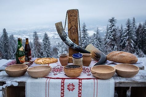 Pagan Lifestyle, Pagan Holidays, Slavic Paganism, Slavic Mythology, Slavic Folklore, Norse Pagan, Pagan Altar, European Culture, Medieval Manuscript