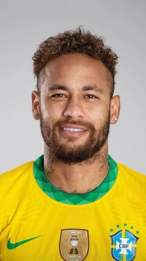 Neymar Side Profile, Neymar Jr Portrait, Neymar Portrait, Neymar Face, Soccer Portraits, Neymar Wallpapers, Football Neymar, Kazuha Genshin, Neymar Messi