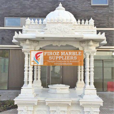 Marble Temple Design, Marble Handicraft, Marble Mandir, Hanuman Temple, Marble Temple, Indian Temple Architecture, Mandir Design, Temple Design For Home, Marble Home