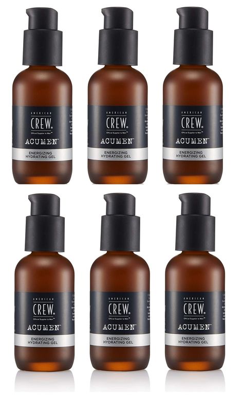 AMERICAN CREW Acumen Energizing Hydrating Gel, Travel Size 1.7 oz (50ml) - Pack of 6 (As an Amazon Associate I earn from qualifying purchases) Mens Hair Care, American Crew, Travel Size, Travel Size Products, Body Care, Beauty And Personal Care, Hair Care, Personal Care, Travel