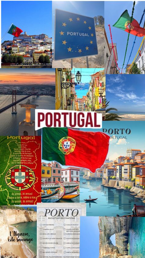 Portugal Wallpaper Iphone, Portugal Wallpaper, Cristiano Ronaldo Junior, Ronaldo Junior, Vision Board Photos, Dream Vision Board, Cristiano Ronaldo 7, Bucket List Destinations, The Way Home