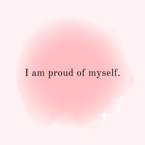 i am proud of myself Positive Affirmation Widget, Pink Affirmation Widget, Vampire Affirmations, Daily Affirmations Aesthetic Pink, Pink Positive Affirmations, Vision Board Pictures Pink, Coquette Affirmations, Dance Affirmations, Pink Motivational Quotes