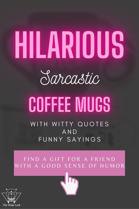 Check out the best sarcastic coffee mugs in a funny catalogue with photos. You will see more than 30 hilarious mugs with witty quotes and sayings printed on them. Both ceramic and travel mugs are included and all of them are available on Amazon. If you're looking for a gift for a coffee-loving friend, co-worker, relative or even for yourself, you will definitely find some great ideas. If your sense of humor is filled with sarcasm, visit the page for the sake of your own entertainment. Travel Mug Sayings, Mug Sayings Funny Coffee Cups Cricut, Sarcastic Mugs Hilarious, Funny Cup Sayings Hilarious, Funny Quotes For Cups, Coffee Mug Sayings Cricut, Funny Quotes For Mugs, Sarcastic Coffee Mugs, Coffee Mug Sayings Funny