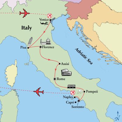 Escorted Italy Tour with air visits Venice, Florence, Rome, Sorrento. All inclusive trip through Italy visits Italy’s cultural and artistic highlights. Honeymoon Italy, Italy Tour, Italian Trip, Italy Road, Italy 2023, Visit Venice, Rome Tours, Sorrento Italy, Italy Itinerary