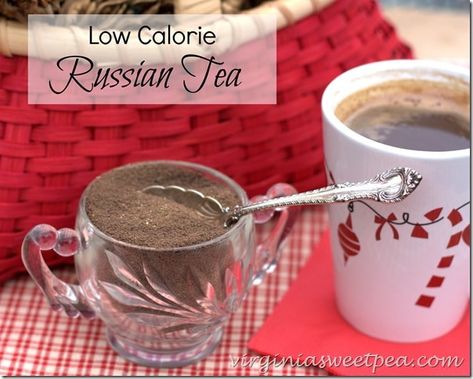 Keto Russian Tea, Low Calorie Hot Chocolate, Russian Tea Recipe, Party Punches, Tea Latte Recipe, Pinterest Food, Southern Sweet Tea, Bariatric Diet, Keto Holiday