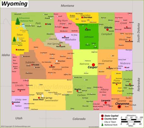 Wyoming Map, Usa Maps, Road Trip Checklist, Wyoming County, Highway Map, Airport Map, Us State Map, Yellowstone Trip, Ohio Map