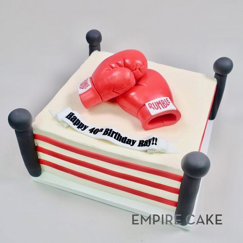 Boxing Cake Ideas For Men, Boxing Ring Cake, Boxing Birthday Cakes For Men, Boxing Cake Ideas, Boxing Theme Cake, Boxing Cake, Boxing Gloves Cake, Boxing Birthday, Birthday Cake Images