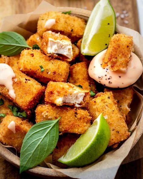 Crispy Fried Silken Tofu | Vegan | Restaurant Style Tofu Vegan Recipes, Tofu Dinner Recipes, Silken Tofu Recipes, Best Tofu Recipes, Tofu Vegan, Tofu Recipes Vegan, Teriyaki Tofu, Grilled Tofu, Silken Tofu