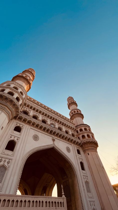 Charminar Background, Hyderabad Night View, Telugu Aesthetic, Hyderabad Aesthetic, Insta Songs, Indian Tourism, Car Snaps, Car Snap, Beautiful Moon Pictures