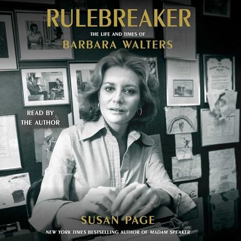 The Rulebreaker: The Life and Times of Barbara Walters by Susan Page #BookReview #ARCReview #NetGalley Barbara Walters, Big Tv, Tv Interview, A New World, Streaming Services, A Force, Book Print, Nonfiction Books, Fiction Books