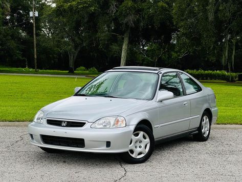 This next car comes as a tip from David in Tampa who writes: The very last of the Soichiro Honda cars at a price so low I can't believe I'm sharing the post with you instead of buying it. Maybe it's haunted … or radioactive? Maybe the typical used car driver doesn't know how sweet these late model Civics can be to drive on a day-to-day basis? Find this 2000 Honda Civic EX Coupe offered for $5,000 in Tampa, FL via #Civic #Honda #Japanese 2000 Honda Civic Ex Coupe, Soichiro Honda, Honda Civic Coupe, 2000 Honda Civic, Civic Coupe, Civic Ex, Honda Civic Ex, Car Driver, Honda Cars