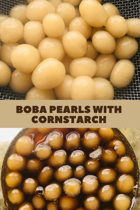 Click the link to watch how to make the perfect boba pearls or tapioca pearls with cornstarch from scratch. Cornstarch is the substitution for the tapioca starch. You can make homemade boba pearls with just 3 ingredients; cornstarch, brown sugar & water. How To Make Cornstarch Boba, Boba Tea Recipe Cornstarch, Cornstarch Boba Pearls, Diy Boba With Cornstarch, Homemade Boba Without Tapioca Flour, Boba Tea Recipe With Cornstarch, Boba No Tapioca Starch, Boba Recipe Without Tapioca Starch, Diy Boba Pearls Without Tapioca Starch