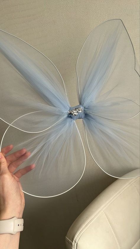 Cloth Butterfly Diy, Sew Fairy Wings, Fairy Wing Diy, How To Make Butterfly Wings, Diy Fairy Wings Easy, How To Make Fairy Wings, Butterfly Costume Diy, Make Butterfly Wings, Diy Butterfly Wings