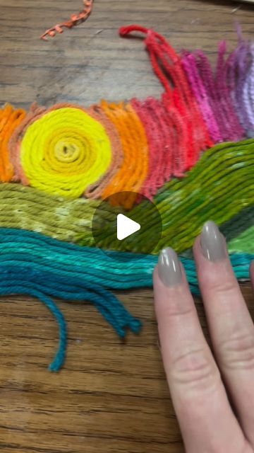 Sarah on Instagram: "So glad my Fine Arts Admin makes sure we get hands on training that we can take back to our classrooms! First half of our morning was discussing and brainstorming how we use literacy in art and music rooms, second half was spent yarn painting! I love my job! 

#elementaryart #elementaryartteacher #elementaryartclass #artteachersofinstagram #artteacher" Mommy And Me Art Projects, 2nd Grade Art Projects, Kusama Pumpkins, Yarn Painting Art, Yarn Art Projects, Yayoi Kusama Pumpkin, Crafts 2023, Art Education Lessons, Music Rooms