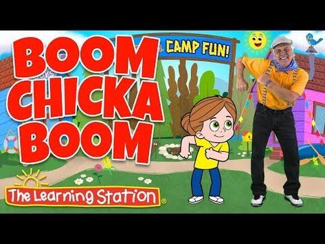 Check out these 27 fun and interactive camping songs for kids (including seven "campified" classics!) that will make for a great campfire sing along! Camping Songs For Kids, Campfire Songs For Kids, Repeat After Me Songs, Boom Chicka Boom, Kids Songs With Actions, Modern Dans, Movement Songs, Campfire Songs, Camp Songs