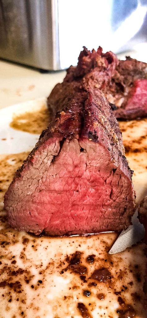 Traeger Beef Roast, Smoked Beef Tenderloin Traeger, Traeger Beef Tenderloin, Sirloin Tip Roast Pellet Grill, Beef Tenderloin Smoker Recipe, Smoked Beef Tenderloin Recipes, Beef Tenderloin Recipes Grilled, Beef Tenderlion, Smoked Beef Tenderloin