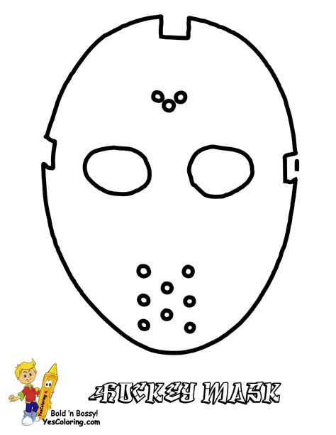 02_mask-hockey_coloring_page_at_yescoloring.gif (928×1200) Hockey Mask Drawing, Hockey Birthday, Mask Drawing, Hockey Mask, Spirit Week, Birthday Cookies, Hockey, Coloring Pages, Gif