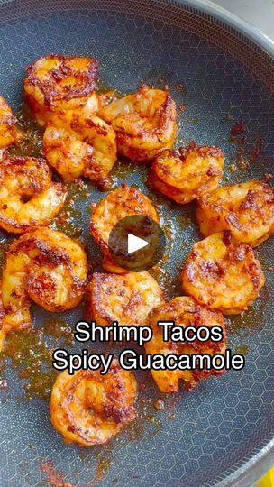 642K views · 34K reactions | Shrimp Tacos &  Spicy Guacamole 

1. 16 oz shrimp large or extra large deveined and tail removed 
2. 1/4 black pepper 1/2 teaspoon salt , garlic powder, cumin , paprika , oregano, chili powder 
3. 2-3 tablespoons olive oil to cook shrimp 

Flour tortillas for tacos 

Pico de Gallo 
1. Ripe large tomato diced 
2. 1/4 onion diced 
3. 1 jalapeno diced 
4. 2 tablespoons cilantro chopped 
5. Juice of 1/2 lime 
6. 1/4-1/2 teaspoon salt 

Spicy guacamole 
1. 2 ripe avocados 
2. 1/2 teaspoon salt 1/4 teaspoon black pepper 
3. Juice of 1/2 lime 
4. One jalapeno or Serrano pepper diced 

1. Prepare the pico to go and set aside in the refrigerator until ready to use. 
2. Prepare the spicy, guacamole, cover, and set aside. 
3. Butterfly the shrimp , cut a slit down the bac Prawn Tacos, Cook Shrimp, Spicy Guacamole, Serrano Pepper, Shrimp Dishes, Shrimp Tacos, Mixed Drinks Recipes, April 4, How To Cook Shrimp