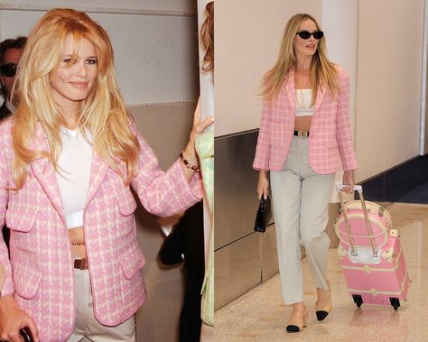 Claudia Schiffer 90s, Barbie Star, 90s Chanel, Chanel Fashion Show, Met Ball, Sofia Richie, Chanel Haute Couture, Claudia Schiffer, Press Tour