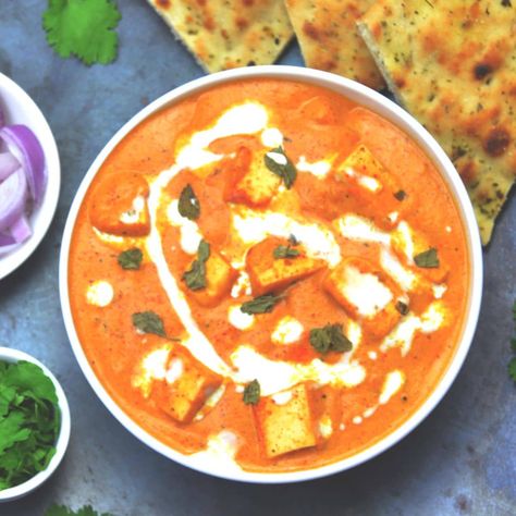 Paneer Makhani also called paneer butter masala is a rich, creamy, delicious curry where paneer is cooked in makhani sauce and whole spices. Mater Paneer Recipe, Mater Paneer, Makhani Sauce, Paneer Makhani, Paneer Butter Masala, Restaurant Style Recipes, Butter Masala, Cashew Sauce, Jeera Rice