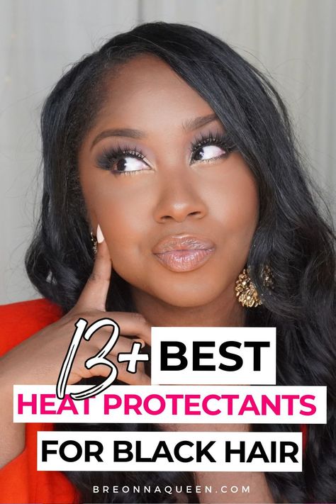 Fearless styling for natural hair starts here! Check out the 13 best heat protectants that promise to shield your strands from the heat. #HaircareWin #NaturalStyling #HeatProtection" Best Heat Protectant For Black Hair, Heat Protectant Spray Natural Hair, Best Heat Protectant For Hair Natural, Good Heat Protectant Hair Products, Hair Stretching Natural Hair, Star Tattoo Drawing, Natural Hair Heat Protectant, Emo Hairstyles For Women, Best Heat Protectant For Hair