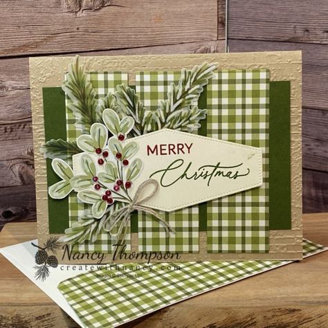 Create A Holiday Card - Create with Nancy Su Christmas Cards, Xmas 2024, Holiday 2024, Mini Cat, Stampin Up Christmas Cards, Homemade Christmas Cards, Card Making Supplies, Fall Mini, Stampin Up Christmas