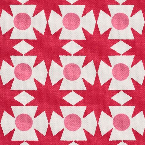 Patterns Geometric Design, Fabric Design Textile, Motif Ideas, Valentine Fabric, Pattern Graphic Design, Pattern Design Inspiration, Schumacher Fabric, Stars Pattern, Textile Pattern Design