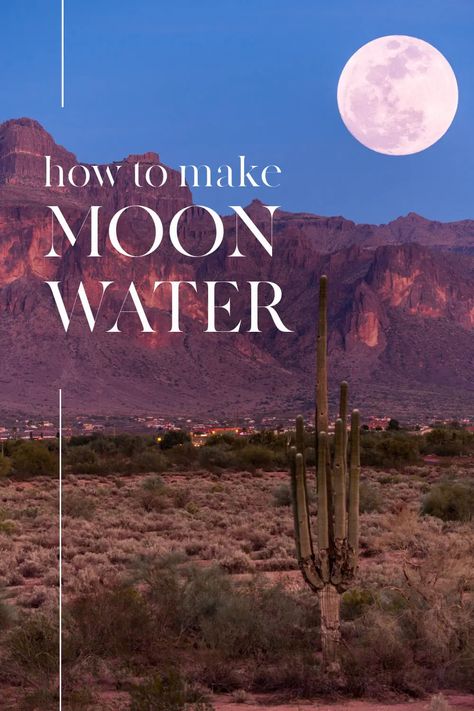 How to make moon water Moon Water Benefits, Make Moon Water, Full Moon Water, Pagan Magick, About Moon, Next Full Moon, Moon Bath, Lemon Detox, Moon Water