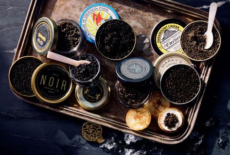 We Tasted Over 60 Caviars — These Are the 7 Worth the Splurge Osetra Caviar, White Sturgeon, Wine Magazine, Culinary Arts, Non Alcoholic Drinks, Seafood Dishes, Exciting News, Fish And Seafood, Us Foods