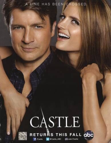 Castle Abc, Castle Series, Castle Tv Series, Richard Castle, Castle Tv Shows, Castle Beckett, Castle Tv, Kate Beckett, Nathan Fillion