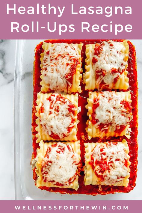 Healthy Lasagna Rolls, Healthy Lasagna Recipes, Traditional Spaghetti, Healthy Lasagna, Lasagna Roll Ups, Lasagna Roll, Roll Ups Recipes, Lasagna Rollups, Low Cholesterol Recipes