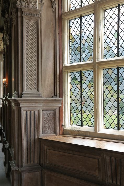 English Paneling, Haddon Hall, Dream Castle, Bedroom Cupboards, Ivy House, Chestnut Trees, Hall Interior, Happiness Is A Choice, Manor Houses