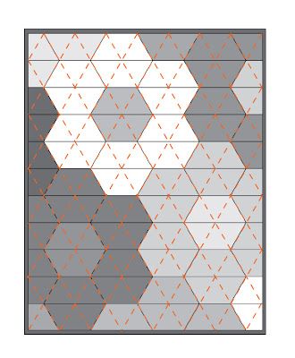 Patchwork Hexagonal, Hexagon Quilt Tutorial, Hexagon Quilting, Hexie Quilts Patterns, Hexagon Quilt Pattern, Hexagon Patchwork, Hexie Quilt, English Paper Piecing Quilts, Machine Quilting Designs