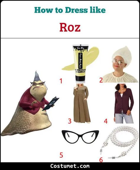 Roz's Costume from Monsters, Inc. for Cosplay & Halloween 2023 Diy Randall Costume Monsters Inc, Roz From Monsters Inc Costume, Roz Monsters Inc Costume, Roz From Monsters Inc, Roz Monsters Inc, Monsters Inc Costumes, Monsters Inc Costume Diy, Monsters Inc Roz, Monsters Inc Halloween Costumes