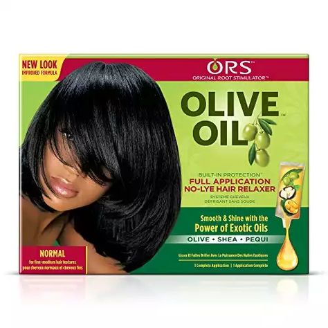 Olive Oil Relaxer, Hair Relaxer, Organic Root Stimulator, Olive Oil Hair, Hair Relaxers, Hair Pack, Hair Lotion, Coarse Hair, Relaxed Hair