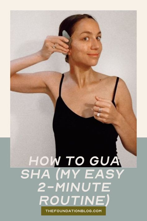 gua sha for beginners! This post (and accompanying video!) will clearly show you WHAT gua sha even is, WHY it works, and HOW to do it (….and in an easy-to-understand way!) Gua Sha Routine, Gua Sha Tools, Before After Photo, Facial Mist, Face Photo, Prevent Wrinkles, Self Conscious, Traditional Chinese Medicine, Gua Sha