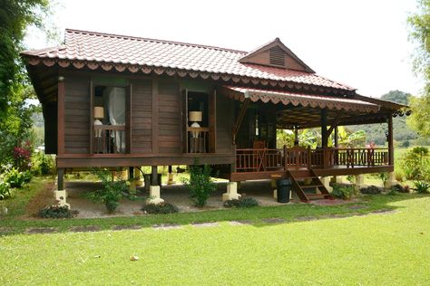 Sunset Valley - Field House - Airbnb Thai House Design, Kedah Malaysia, Langkawi Island, Sunset Valley, Beautiful Small Homes, Hut House, Field House, Wooden House Design, Bamboo House Design