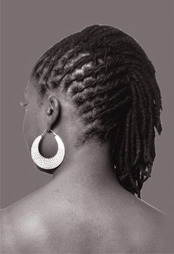 Loc Side Style backview How To Make Locs Curly, Loc Side Styles, Locks Styles, Twists Locs, Pretty Dreads, Locs Curly, Dreadlocks Hair Care, Lock Styles, Short Dreadlocks Styles