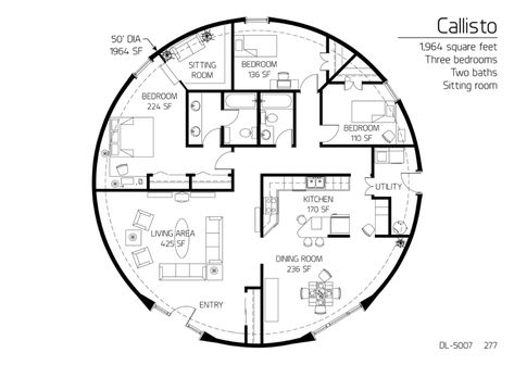 Gallery Floor Plan, Monolithic Dome Homes, Round House Plans, Yurt Home, Dome Homes, Silo House, Earth Bag Homes, Entry Closet, Side Entrance