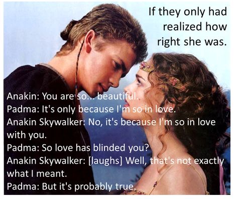 Anakin and Padma Padma And Anakin, Padme Wedding, Star Wars Love Quotes, Anakin Darth Vader, Star Wars Poster Art, Star Wars Couples, Star Wars Padme, Anakin And Padme, Star Wars Room