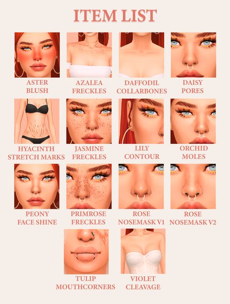 Best Sims 4 Cc Makeup, Sims 4 Vilitigo Skin, The Sims 4 Cc Patreon Bgc, Sims 4 Cc Maxis Match Makeup Highlight, Cute Sims 4 Cc Makeup, Best Sims 4 Cc Skin Details, Botox Brat Sims 4 Cc, Sims 4 Cc Maxis Match Skin Details Blush, The Sims 4 Cc Maxis Match Skin Details