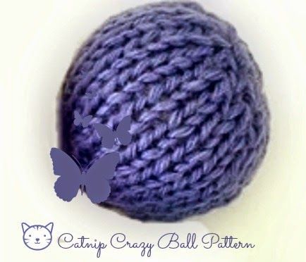 Bamboopear: Catnip Crazy Ball (FREE PATTERN) Knit Ornament Pattern, Small Knitting Projects, Knitted Mittens Pattern, Ball Pattern, Knitting For Charity, Baby Sweater Knitting Pattern, Knitted Cat, Mittens Pattern, Knitted Wit