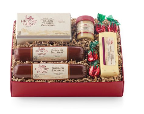 Hickory Farms Meats Hickory Farms, Summer Sausage, Cheese Gifts, For Boyfriend Gifts, Walmart Deals, Sample Box, Cheese Crackers, Meat And Cheese, Awesome Gifts