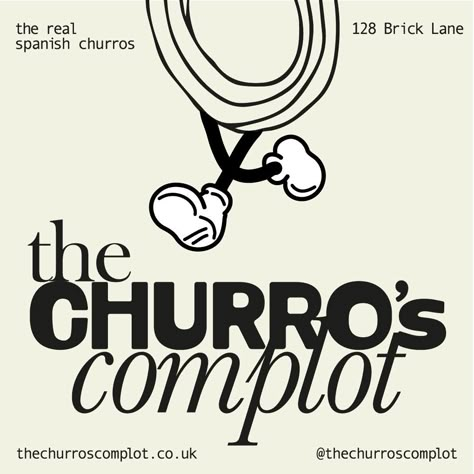 Packaging meal box, Branding, Logo and Illustration, poster for The Churro's Complot brandingdesigner #graphicdesigndesign #fastfooddesign🤗. Spanish Churros, Company Poster, Logo Design Graphics, Fast Food Logos, Meal Box, Food Logo Design, Food Snack, Casual Dining Restaurant, Food Logo