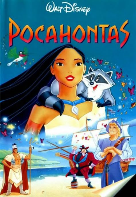 Pocahontas (1995) Pocahontas Movie, Best Kid Movies, Pocahontas Disney, Disney Poster, Billy Connolly, Disney Gifs, Cartoon Drawings Disney, Classic Disney Movies, Animation Disney