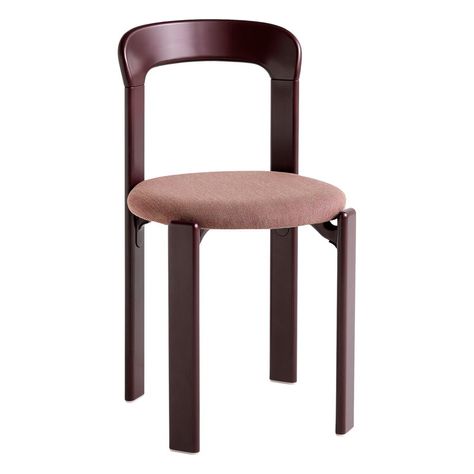 HAY Rey chair, grape red - burgundy Steelcut Trio 416 Rey Chair, Aluminium Chair, Outdoor Light Bulbs, Iconic Chairs, Color Guard, Robust Design, Skyfall, Chair Upholstery, Fritz Hansen