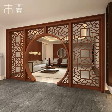 Folding Screen Ideas, Hall Partition, Arch Designs For Hall, Wood Partition, Wall Partition Design, Arch Designs, Interior Design Help, Partition Designs, Living Room Divider