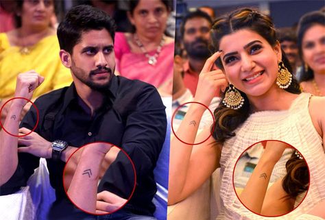 Samantha Tattoo, Tattoo In Hand, Naga Chaitanya, Couples Tattoo, Tattoo On Hand, Marriage Photography, Hand Meaning, Jewellery Shop Design, Stylish Tattoo