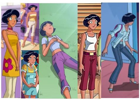 Alex from Totally Spies Athstetic Clothing, Alex Totally Spies Outfit, Totally Spies Alex Outfits, Total Spies, Totally Spies Outfits, Alex Totally Spies, Movie Fashion Inspiration, Spies Outfits, Spy Outfit